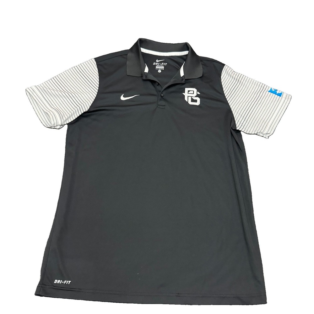 Perfect Game Baseball Festival Nike Dri Fit Polo Embroidered Logo Men's Size L